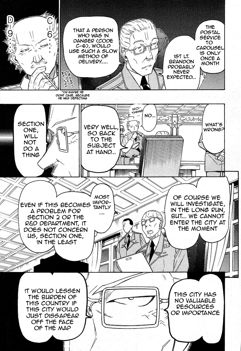 Pumpkin Scissors Chapter 29 page 25 - Chapter 29: Foolish Army