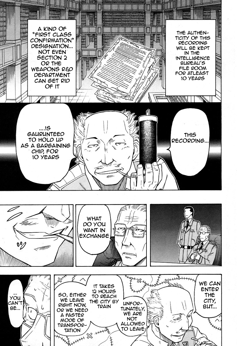 Pumpkin Scissors Chapter 29 page 27 - Chapter 29: Foolish Army