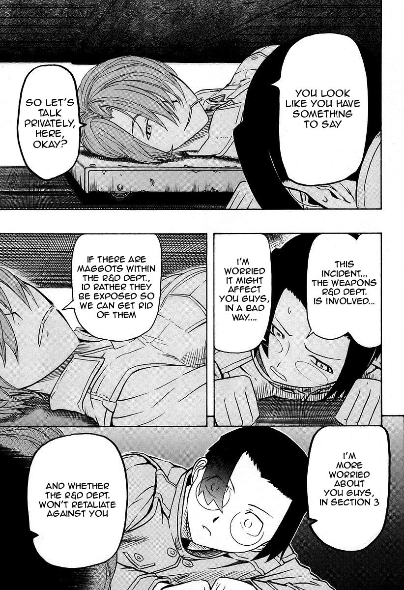 Pumpkin Scissors Chapter 29 page 33 - Chapter 29: Foolish Army