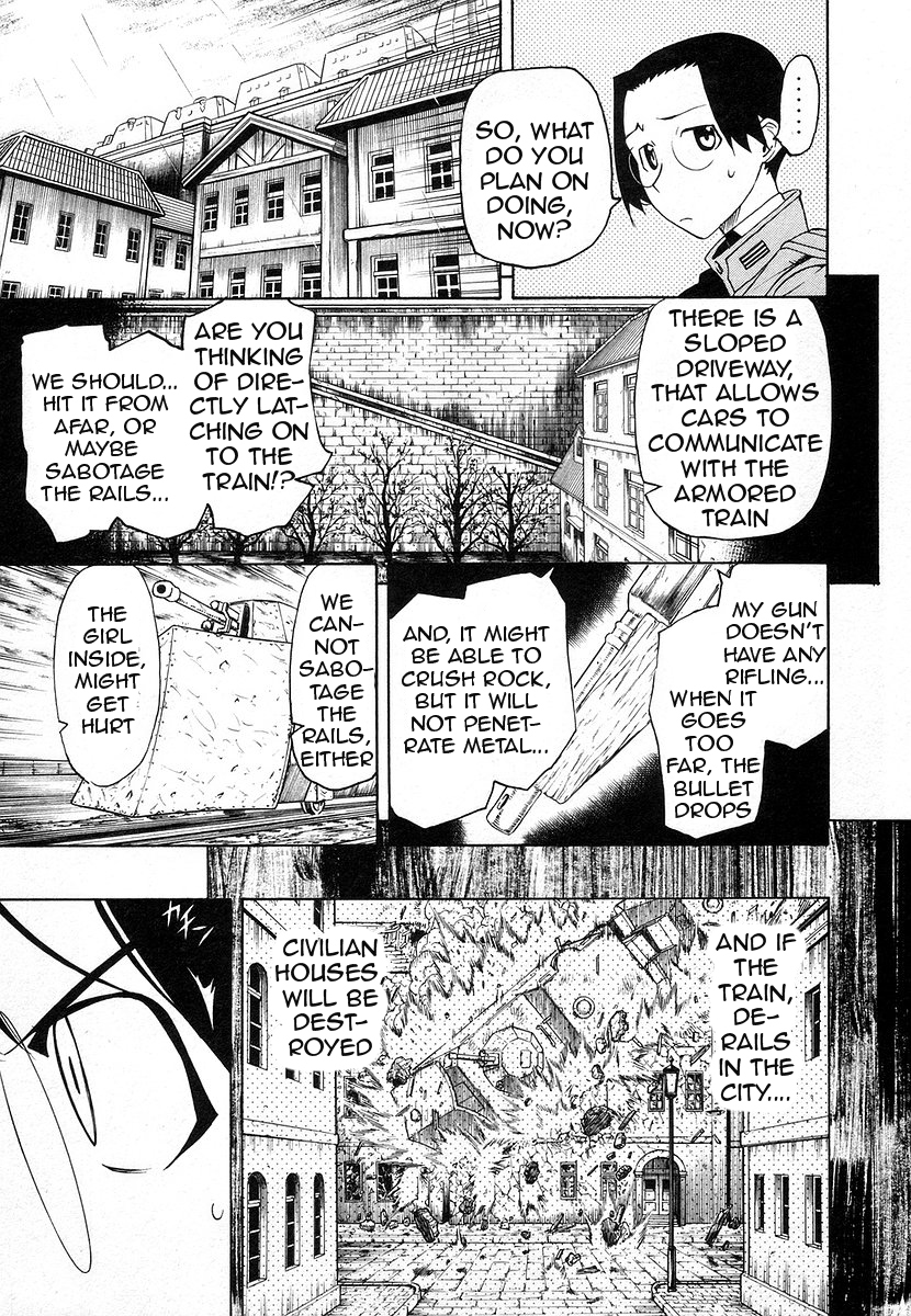 Pumpkin Scissors Chapter 31 page 12 - Chapter 31: ...Go straight