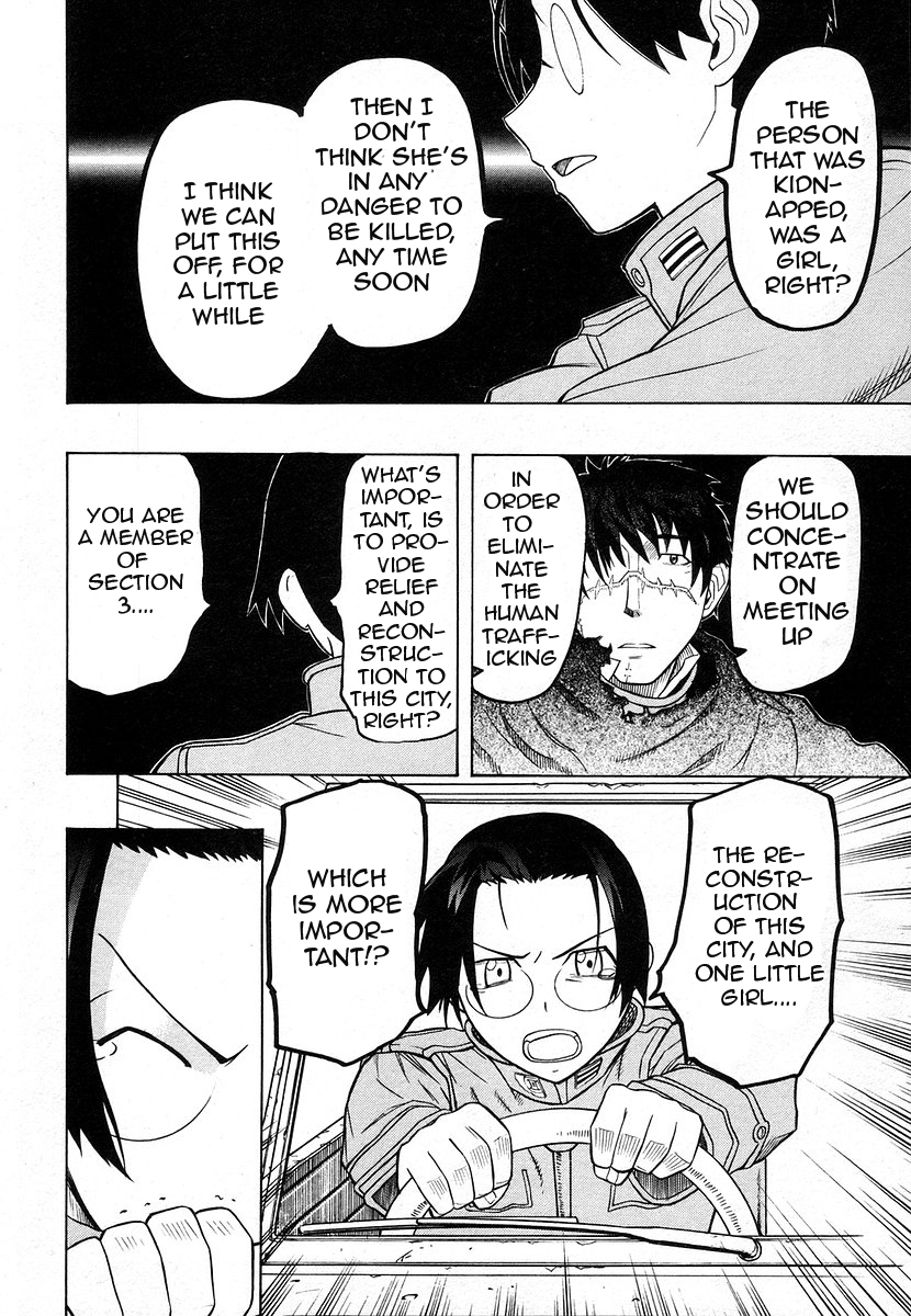 Pumpkin Scissors Chapter 31 page 15 - Chapter 31: ...Go straight