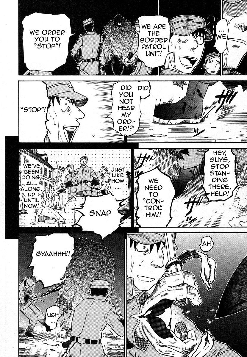 Pumpkin Scissors Chapter 32 page 25 - Chapter 32: Those That Inflict the Finishing Blow