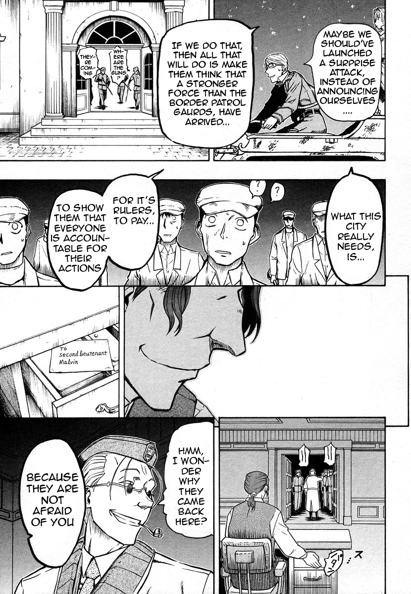 Pumpkin Scissors Chapter 32 page 8 - Chapter 32: Those That Inflict the Finishing Blow