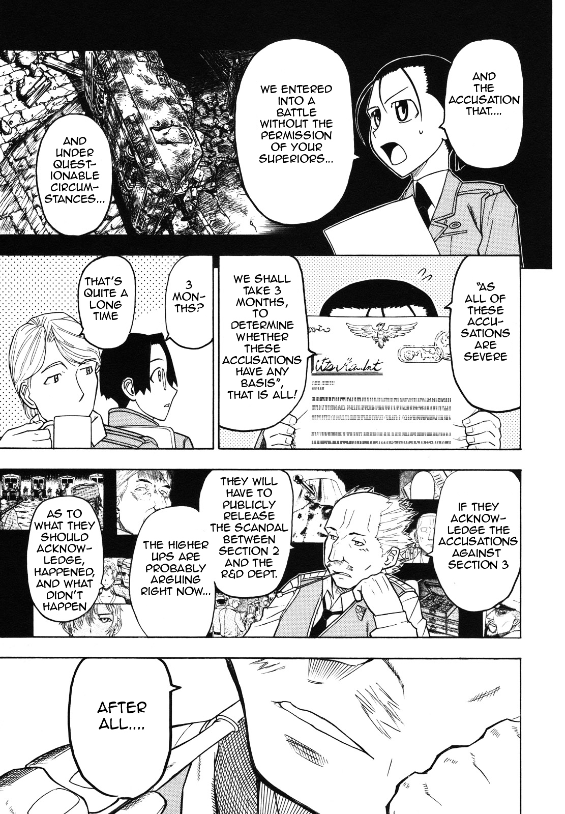 Pumpkin Scissors Chapter 35 page 14 - Chapter 35: The Passionate Adults