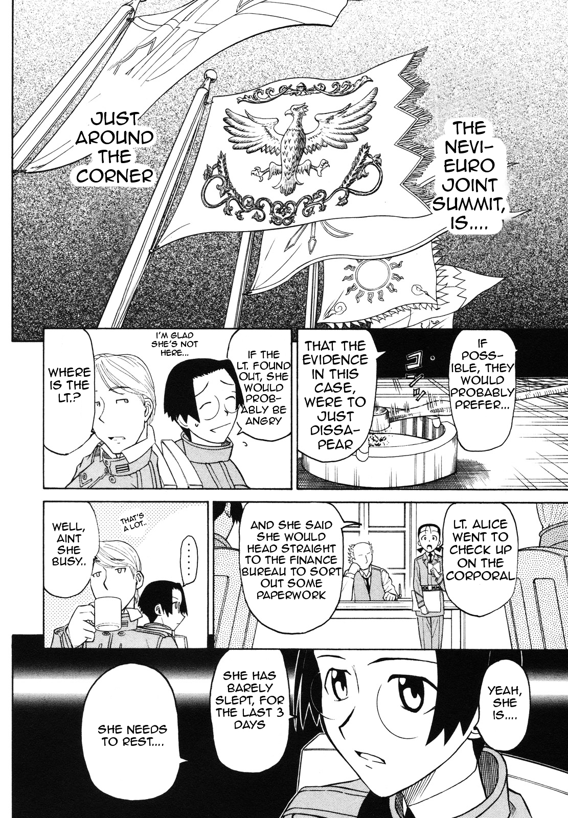 Pumpkin Scissors Chapter 35 page 15 - Chapter 35: The Passionate Adults