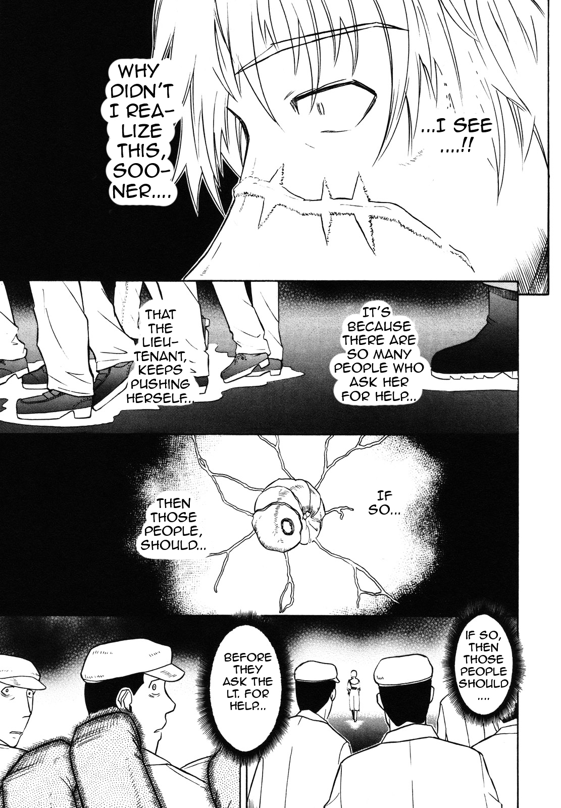 Pumpkin Scissors Chapter 35 page 18 - Chapter 35: The Passionate Adults