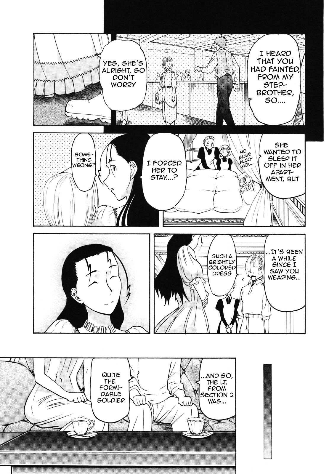 Pumpkin Scissors Chapter 35 page 28 - Chapter 35: The Passionate Adults