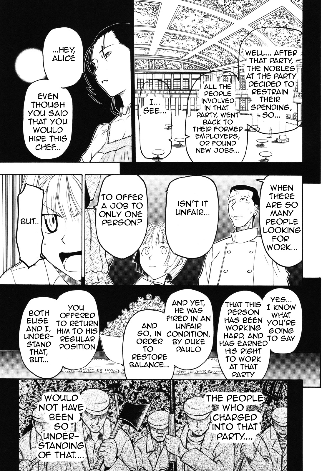 Pumpkin Scissors Chapter 35 page 32 - Chapter 35: The Passionate Adults