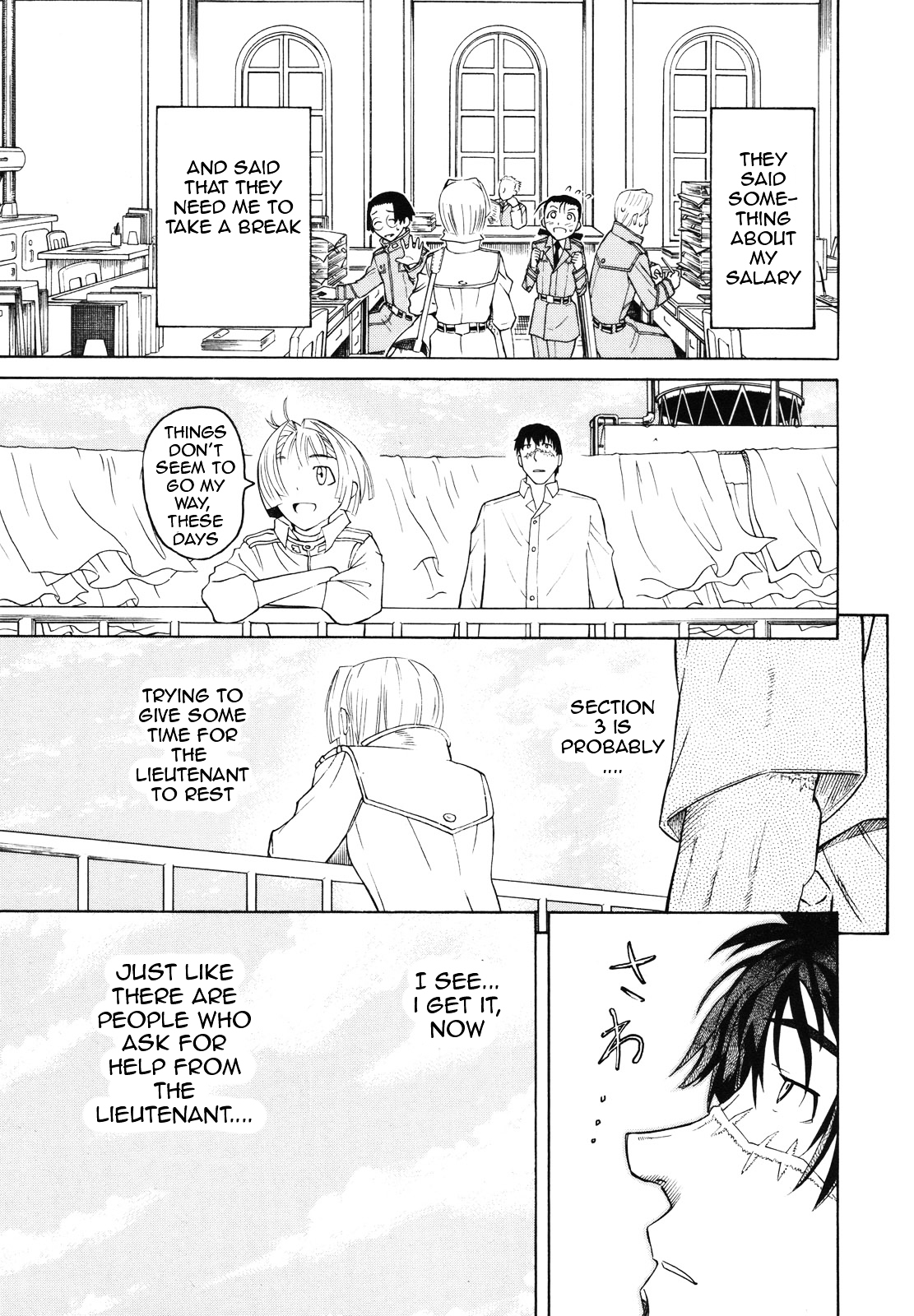 Pumpkin Scissors Chapter 35 page 44 - Chapter 35: The Passionate Adults