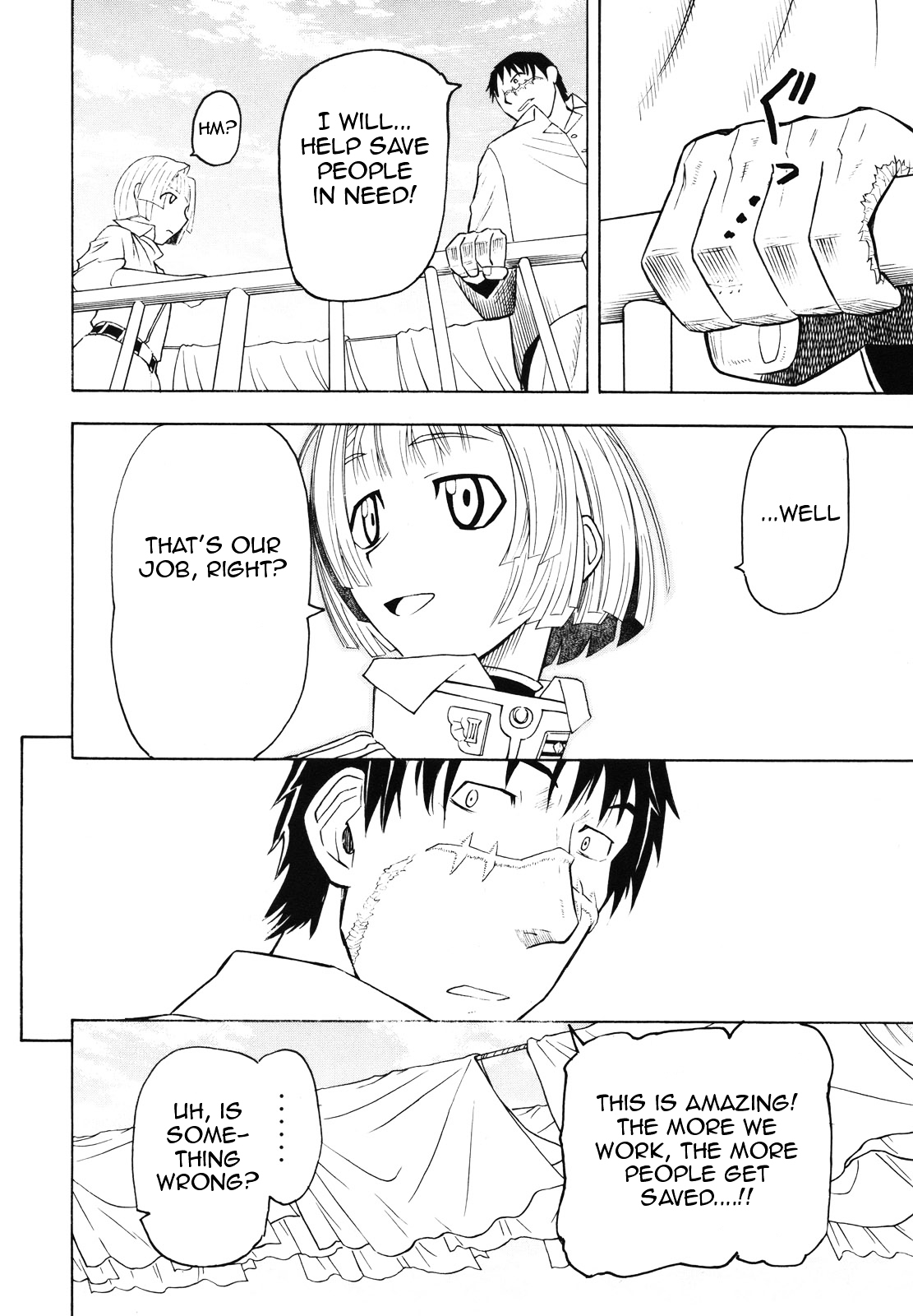 Pumpkin Scissors Chapter 35 page 47 - Chapter 35: The Passionate Adults