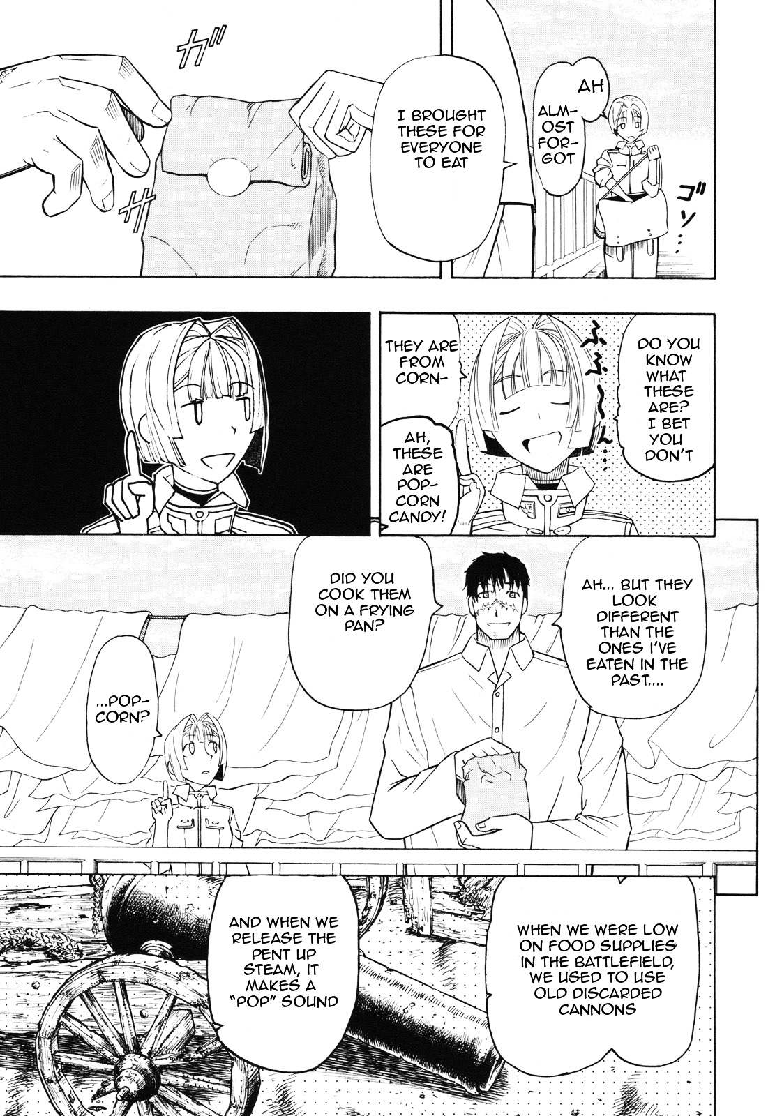 Pumpkin Scissors Chapter 35 page 48 - Chapter 35: The Passionate Adults