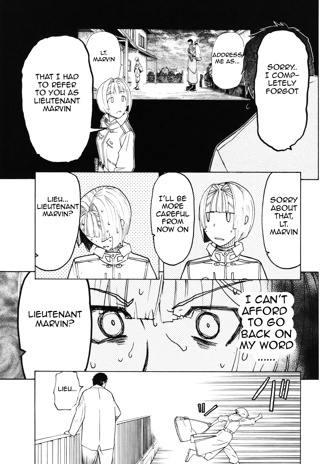 Pumpkin Scissors Chapter 35 page 50 - Chapter 35: The Passionate Adults