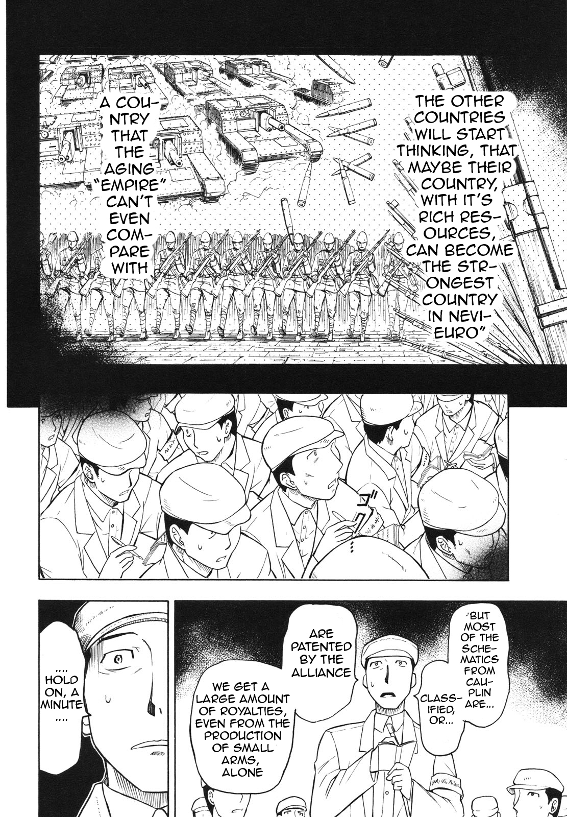 Pumpkin Scissors Chapter 36 page 10 - Chapter 36: The Vicious City