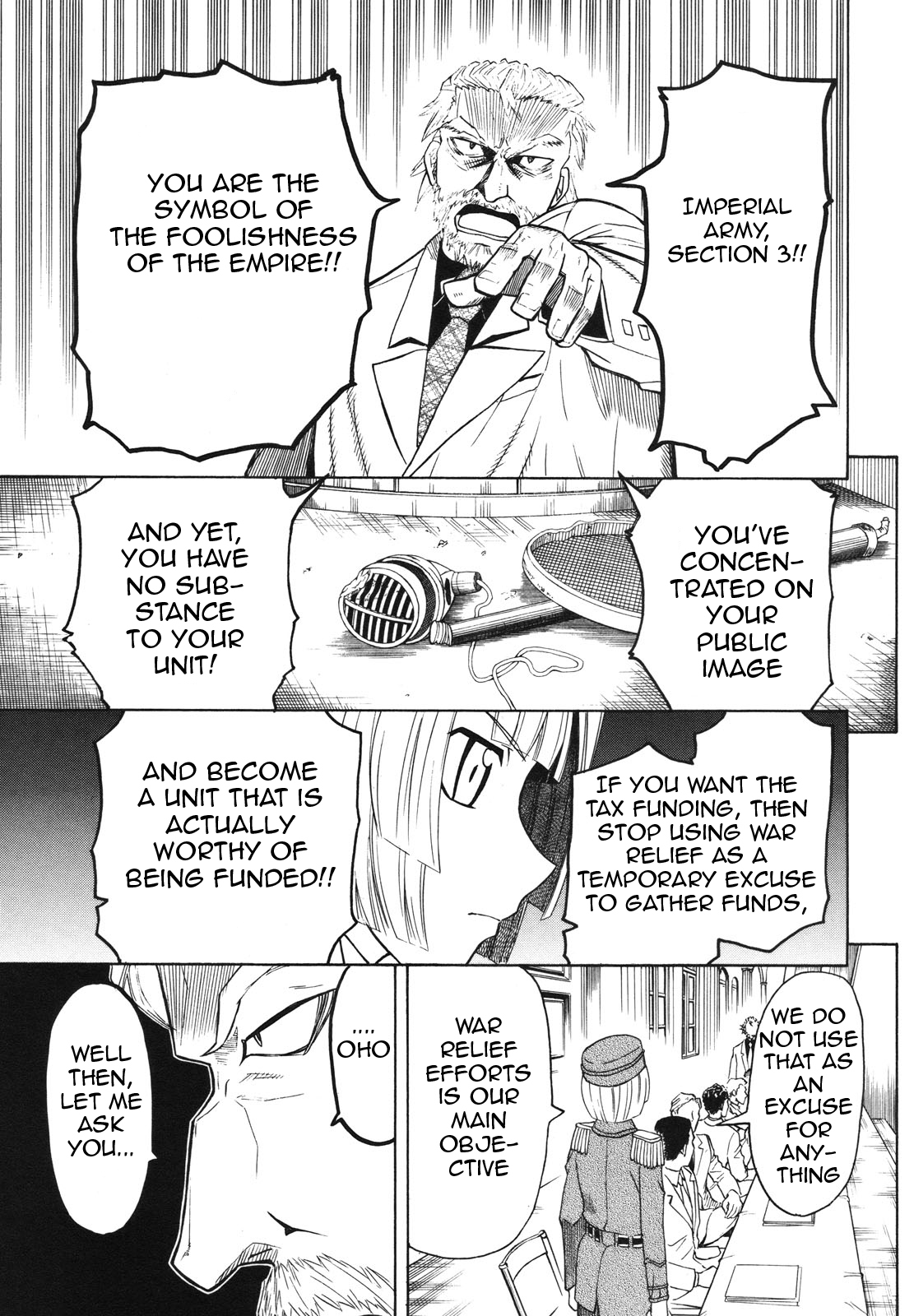 Pumpkin Scissors Chapter 36 page 13 - Chapter 36: The Vicious City
