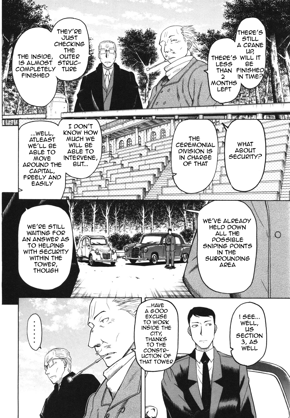 Pumpkin Scissors Chapter 36 page 2 - Chapter 36: The Vicious City