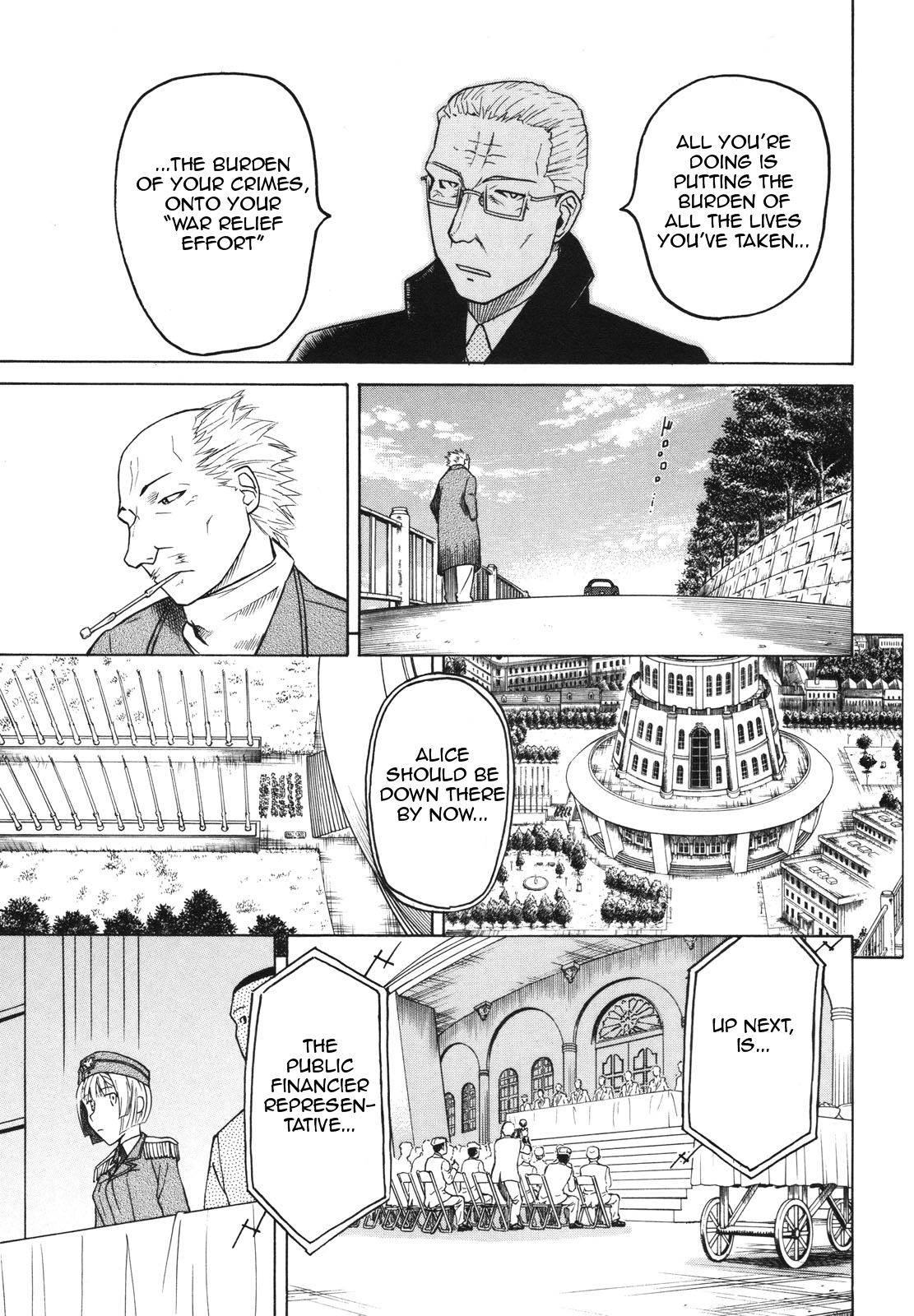 Pumpkin Scissors Chapter 36 page 5 - Chapter 36: The Vicious City