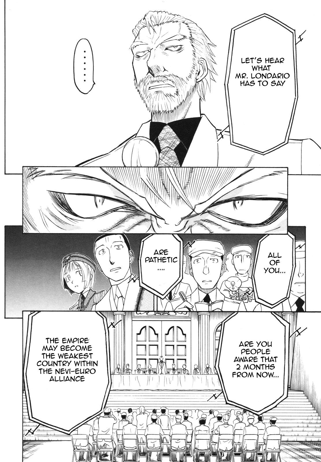 Pumpkin Scissors Chapter 36 page 6 - Chapter 36: The Vicious City