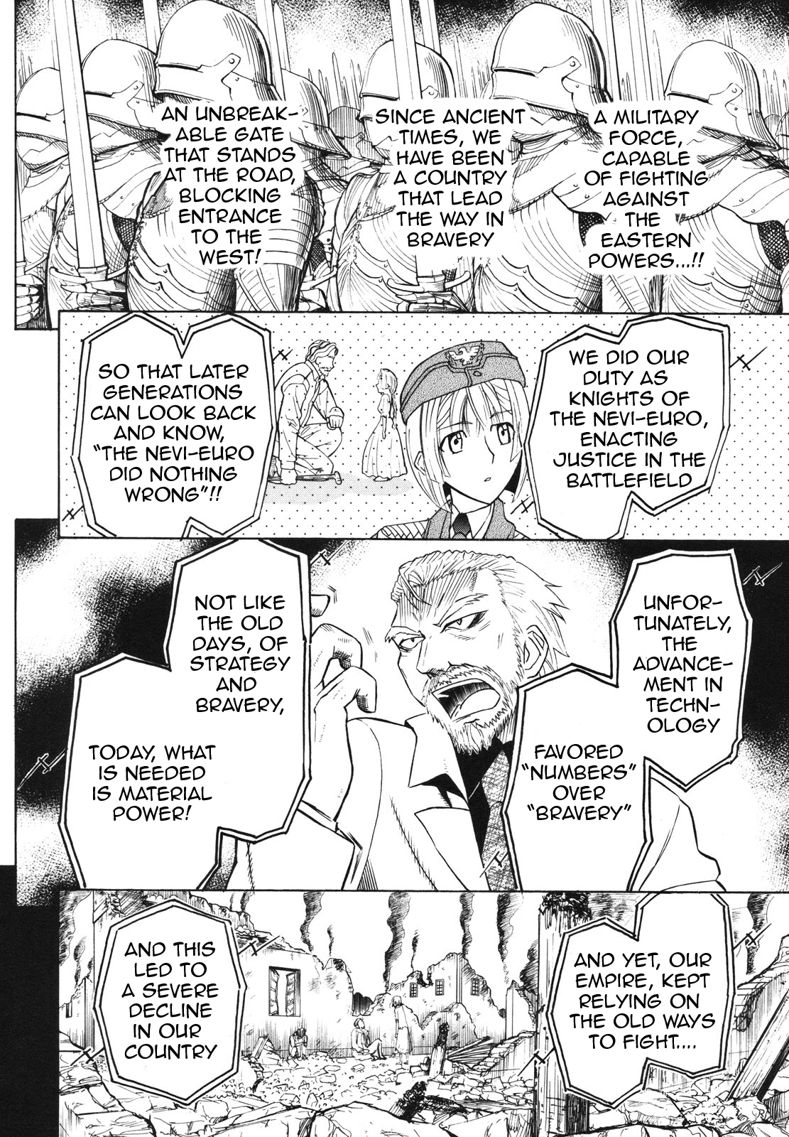 Pumpkin Scissors Chapter 36 page 8 - Chapter 36: The Vicious City