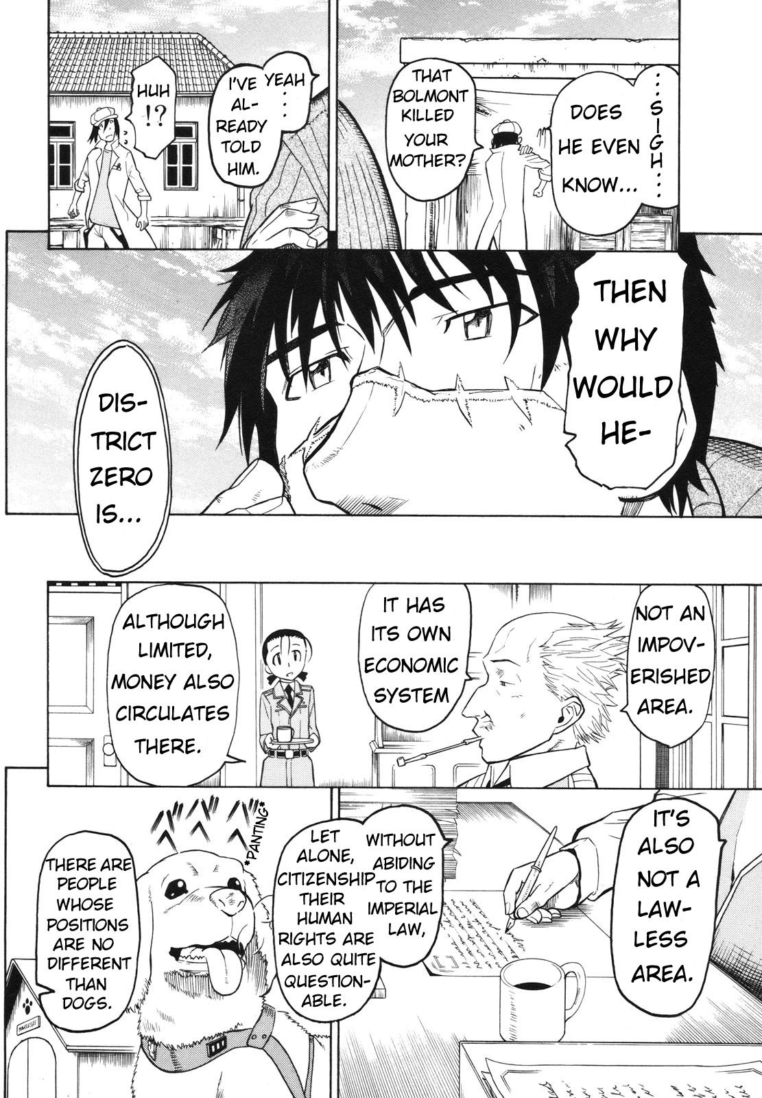 Pumpkin Scissors Chapter 37 page 14 - Chapter 37: Primitive Obligation