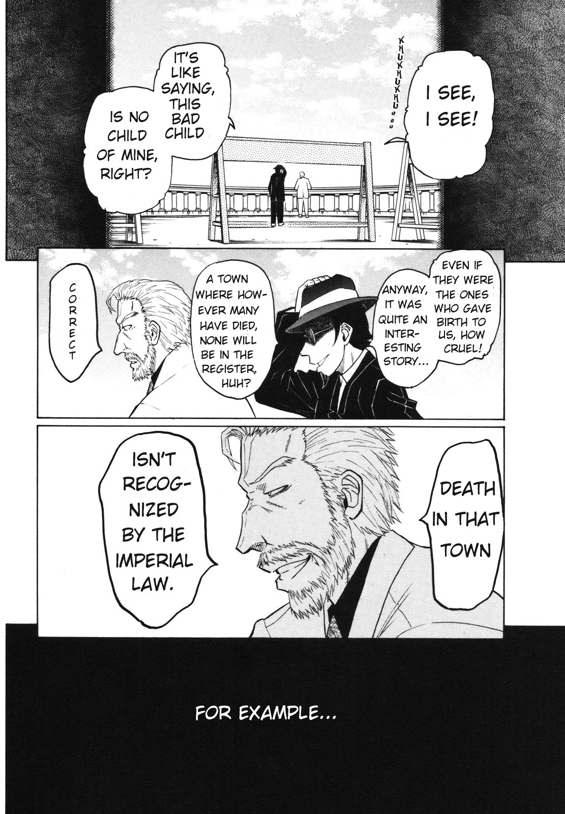Pumpkin Scissors Chapter 37 page 40 - Chapter 37: Primitive Obligation
