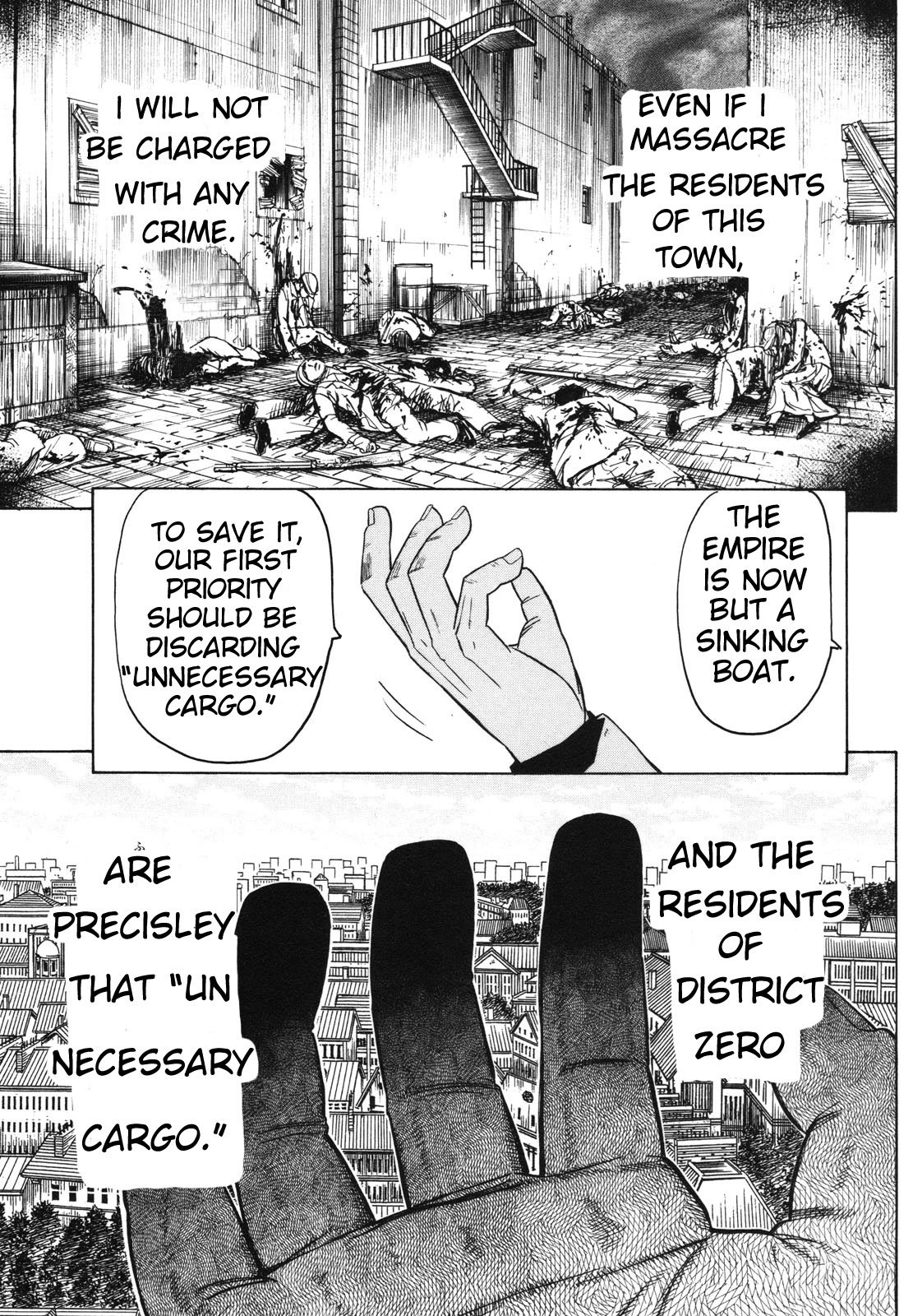 Pumpkin Scissors Chapter 37 page 41 - Chapter 37: Primitive Obligation