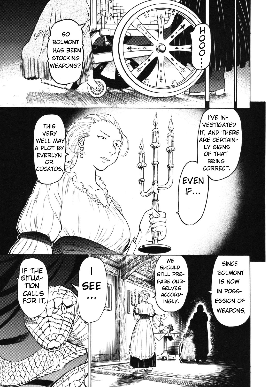 Pumpkin Scissors Chapter 37 page 43 - Chapter 37: Primitive Obligation