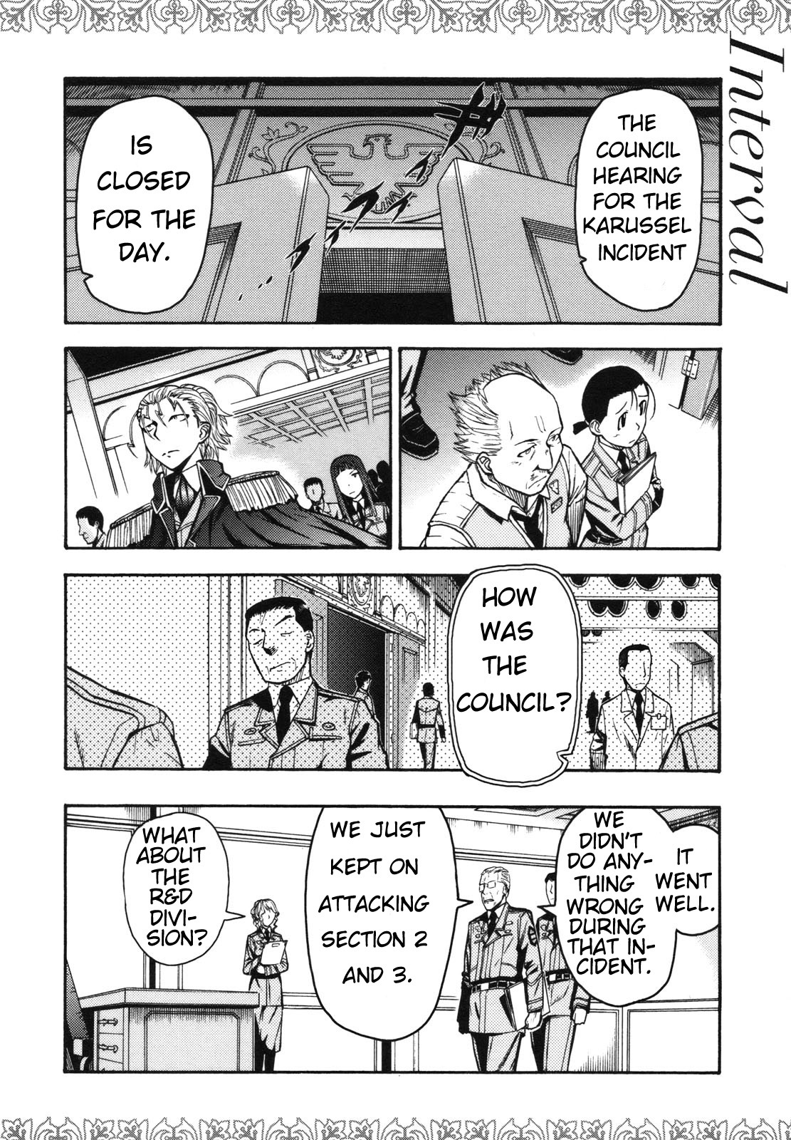 Pumpkin Scissors Chapter 37 page 46 - Chapter 37: Primitive Obligation