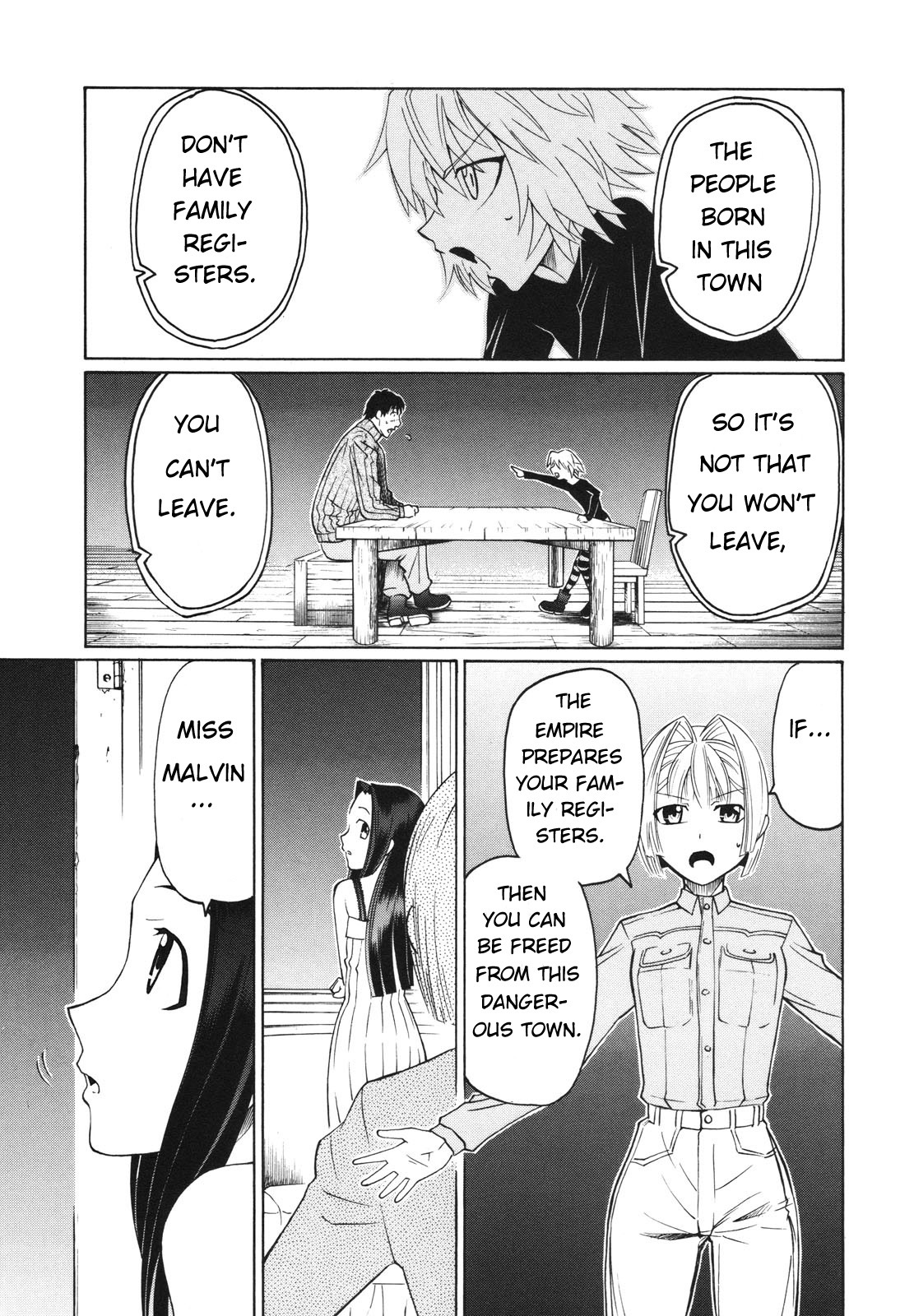Pumpkin Scissors Chapter 38 page 7 - Chapter 38: Beehive