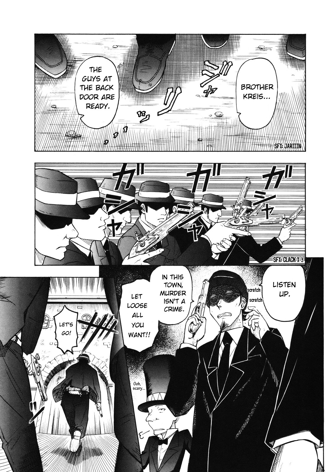 Pumpkin Scissors Chapter 39 page 14 - Chapter 39: Lawlessness to Order