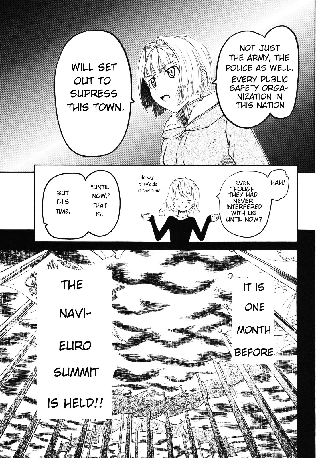 Pumpkin Scissors Chapter 39 page 22 - Chapter 39: Lawlessness to Order