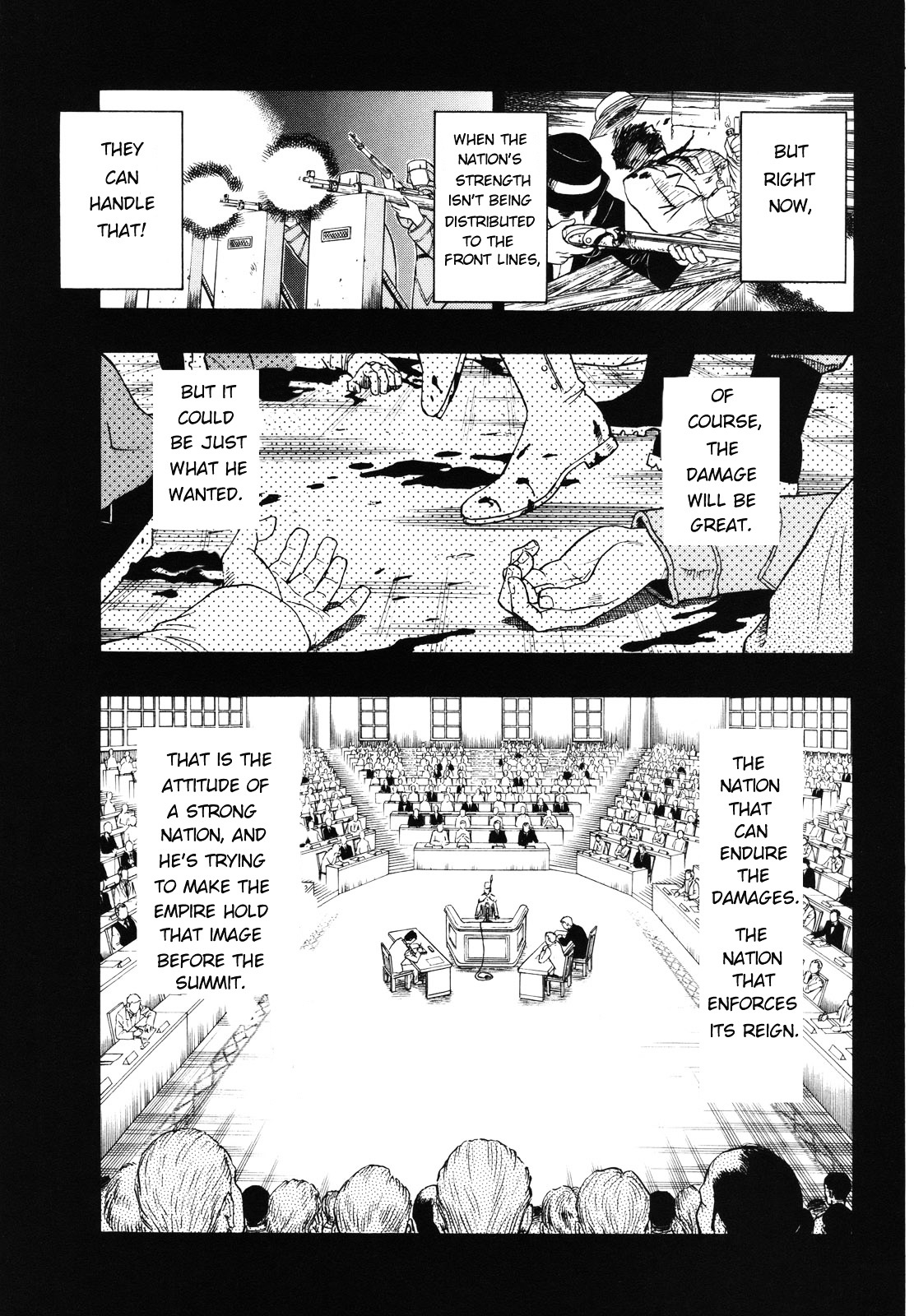 Pumpkin Scissors Chapter 39 page 24 - Chapter 39: Lawlessness to Order