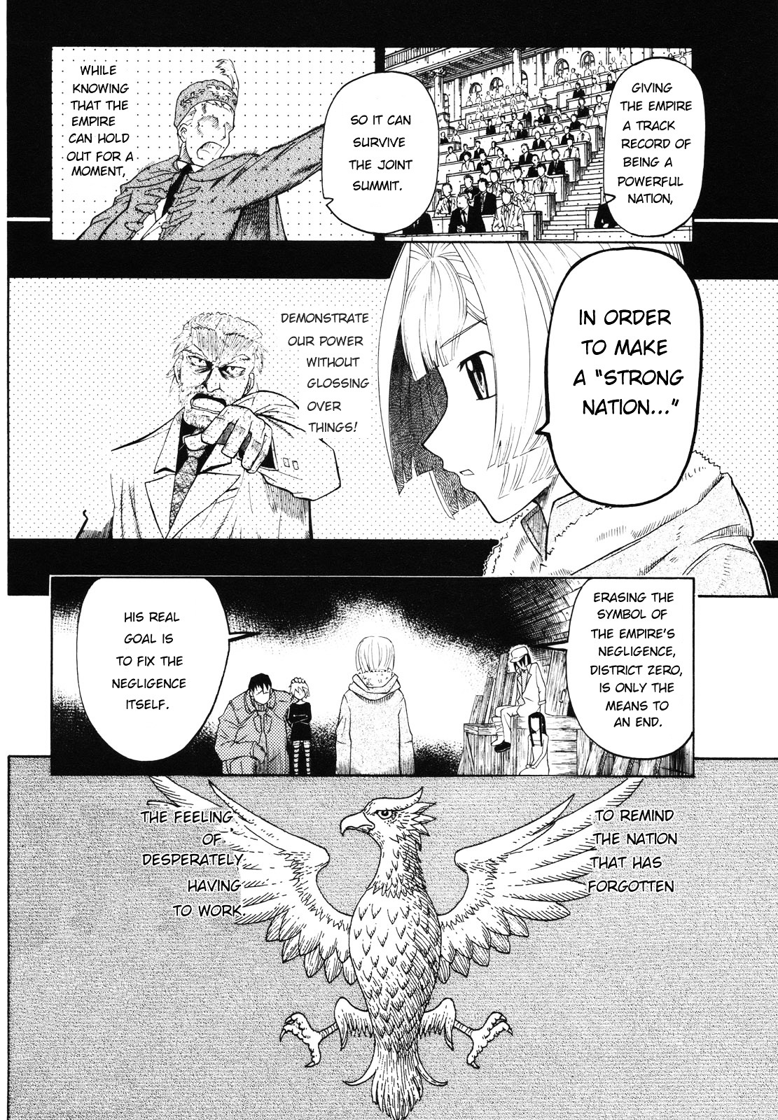 Pumpkin Scissors Chapter 39 page 25 - Chapter 39: Lawlessness to Order