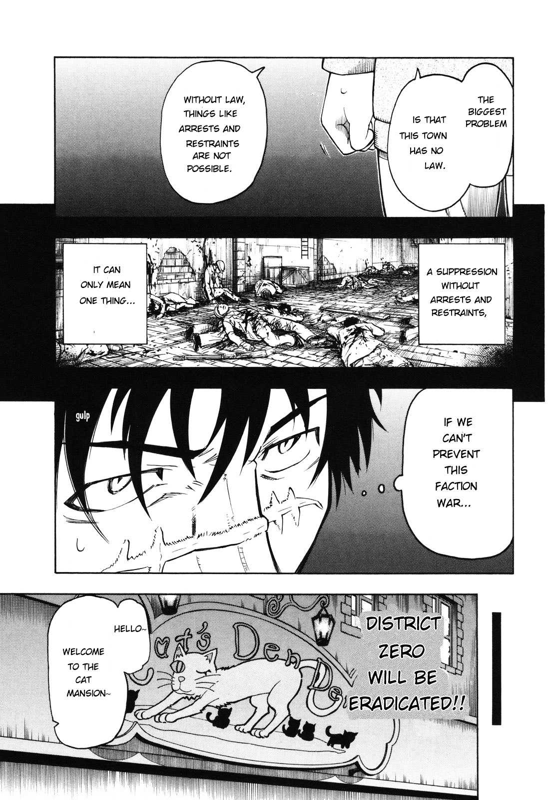 Pumpkin Scissors Chapter 39 page 28 - Chapter 39: Lawlessness to Order
