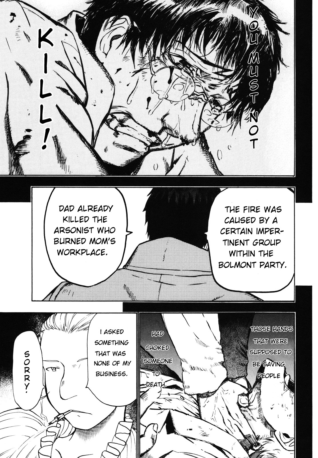 Pumpkin Scissors Chapter 39 page 44 - Chapter 39: Lawlessness to Order