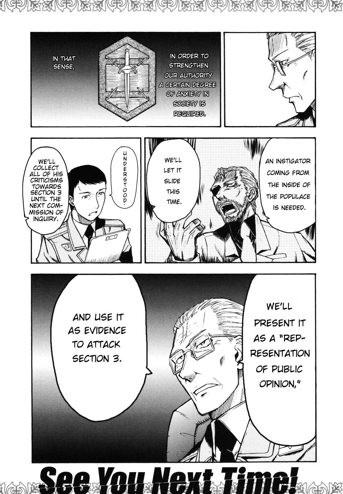 Pumpkin Scissors Chapter 39 page 48 - Chapter 39: Lawlessness to Order