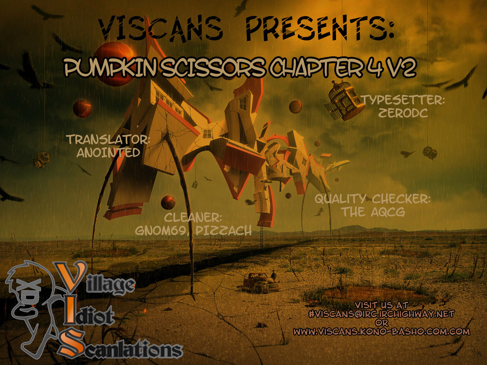 Pumpkin Scissors Chapter 4 page 1 - Chapter 4: Shallow-minded Men