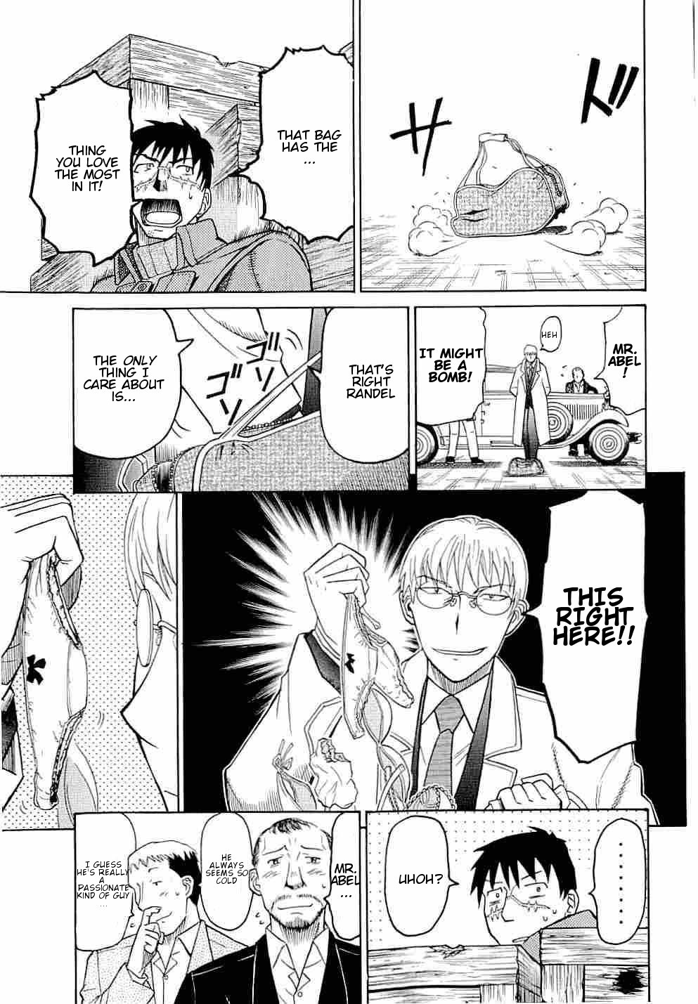 Pumpkin Scissors Chapter 40 page 25 - Chapter 40: The Powder Keg Explodes