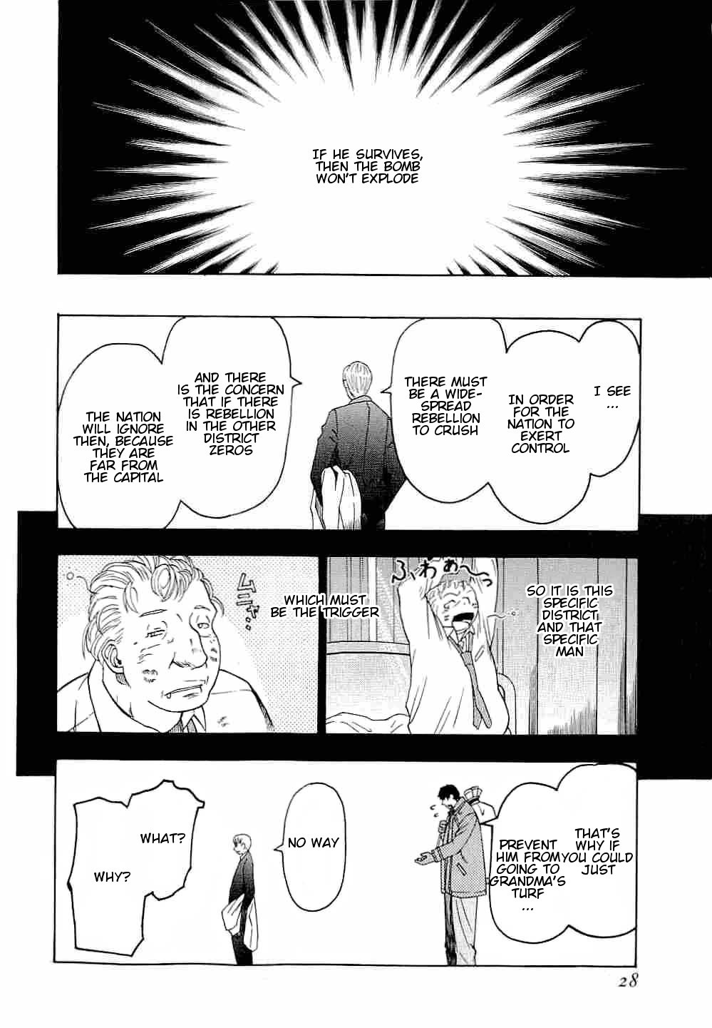 Pumpkin Scissors Chapter 40 page 32 - Chapter 40: The Powder Keg Explodes
