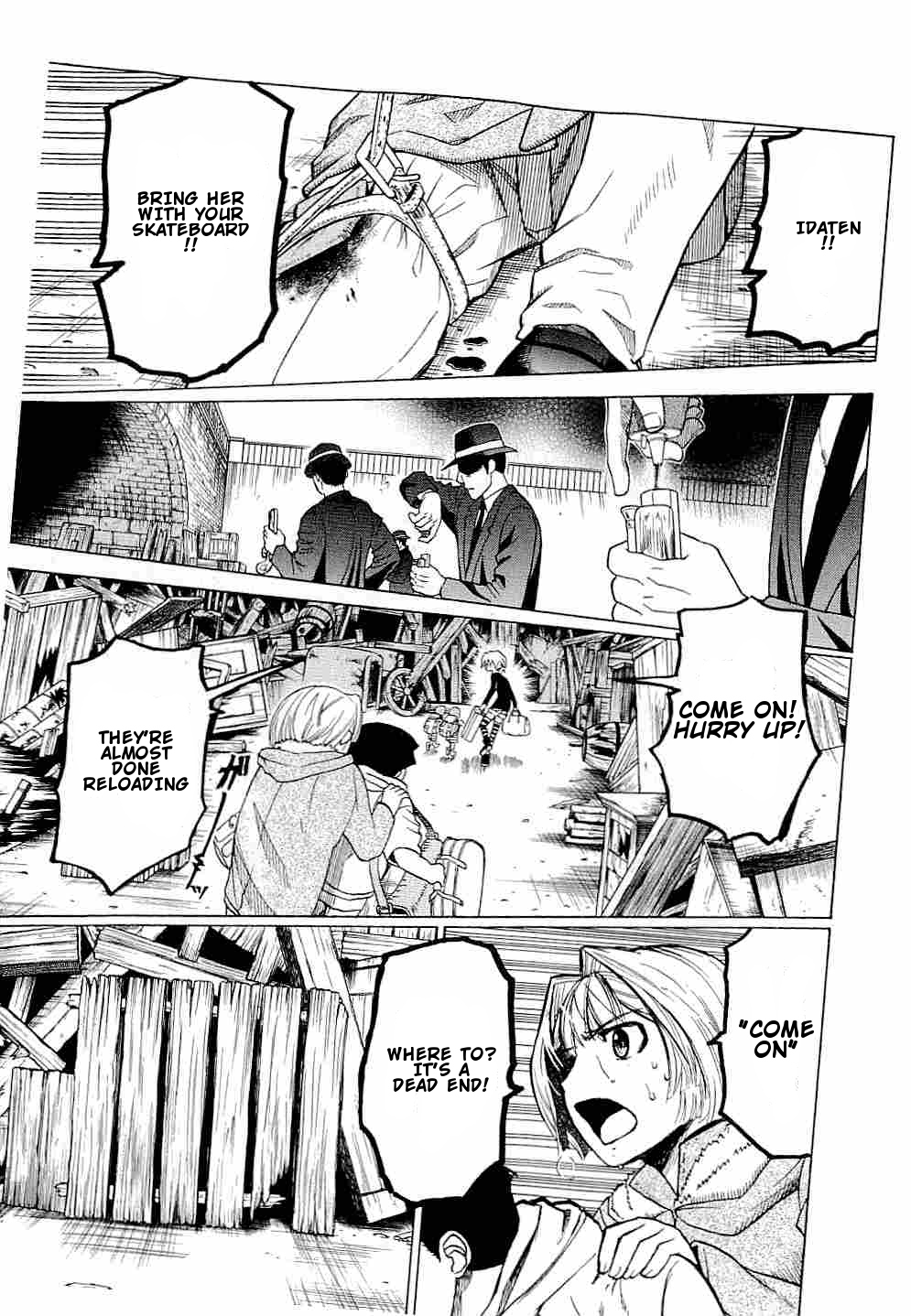 Pumpkin Scissors Chapter 41 page 2 - Chapter 41: Charon's River