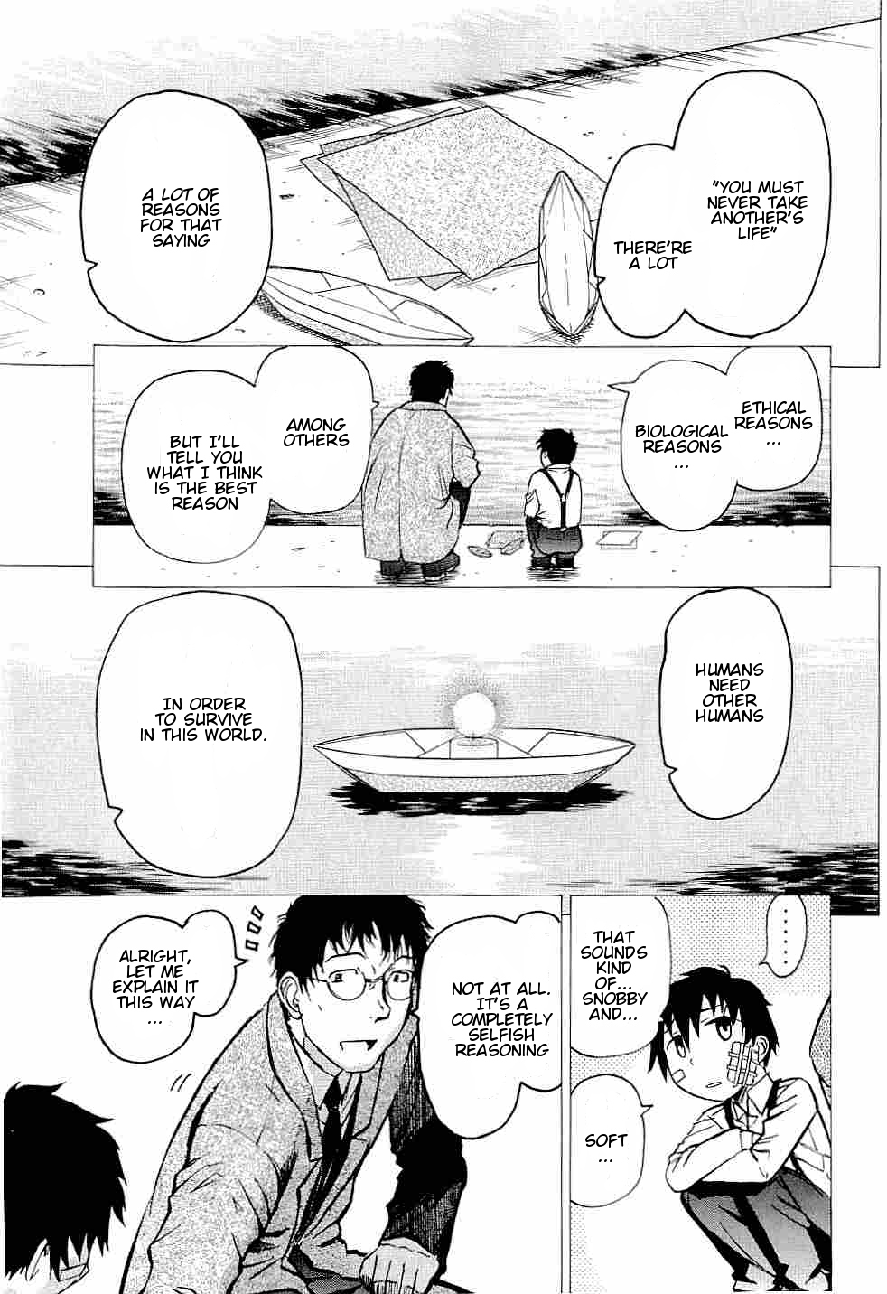 Pumpkin Scissors Chapter 41 page 20 - Chapter 41: Charon's River