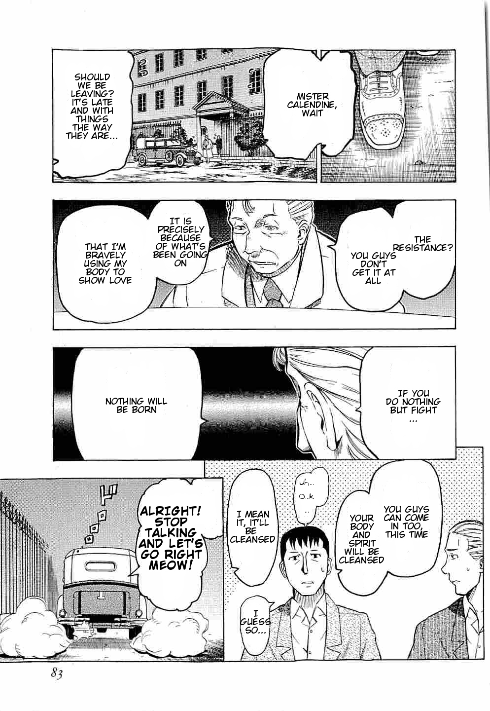 Pumpkin Scissors Chapter 41 page 34 - Chapter 41: Charon's River
