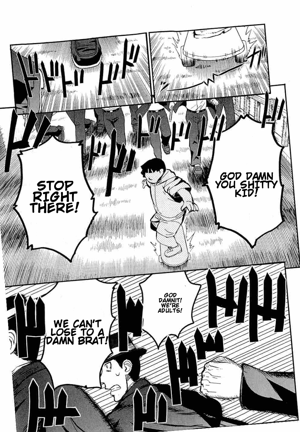 Pumpkin Scissors Chapter 42 page 11 - Chapter 42: The Children's War
