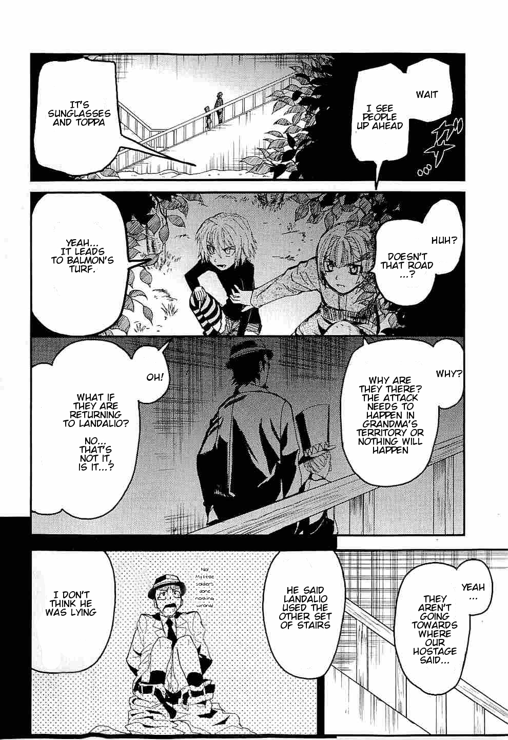 Pumpkin Scissors Chapter 42 page 16 - Chapter 42: The Children's War