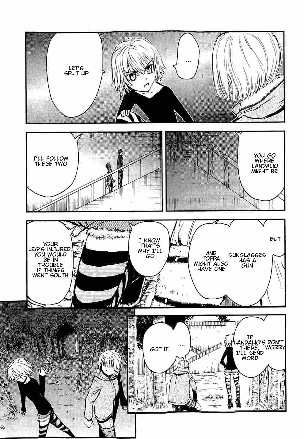 Pumpkin Scissors Chapter 42 page 17 - Chapter 42: The Children's War