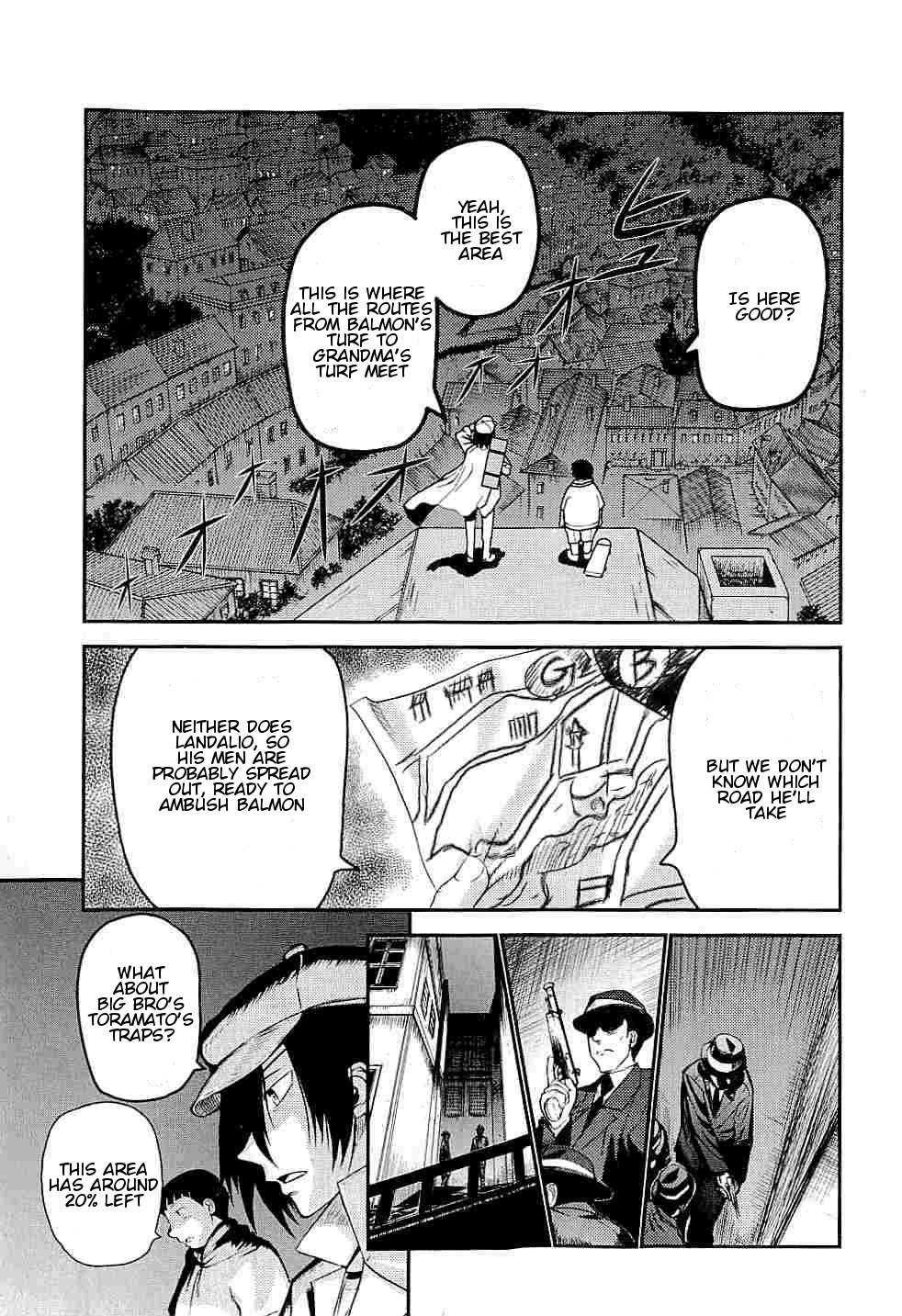 Pumpkin Scissors Chapter 42 page 2 - Chapter 42: The Children's War