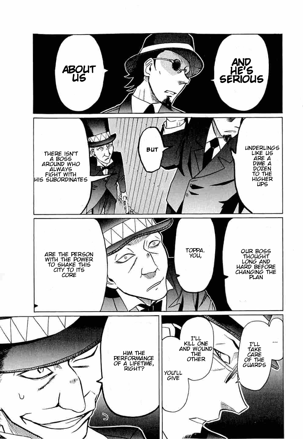 Pumpkin Scissors Chapter 42 page 35 - Chapter 42: The Children's War