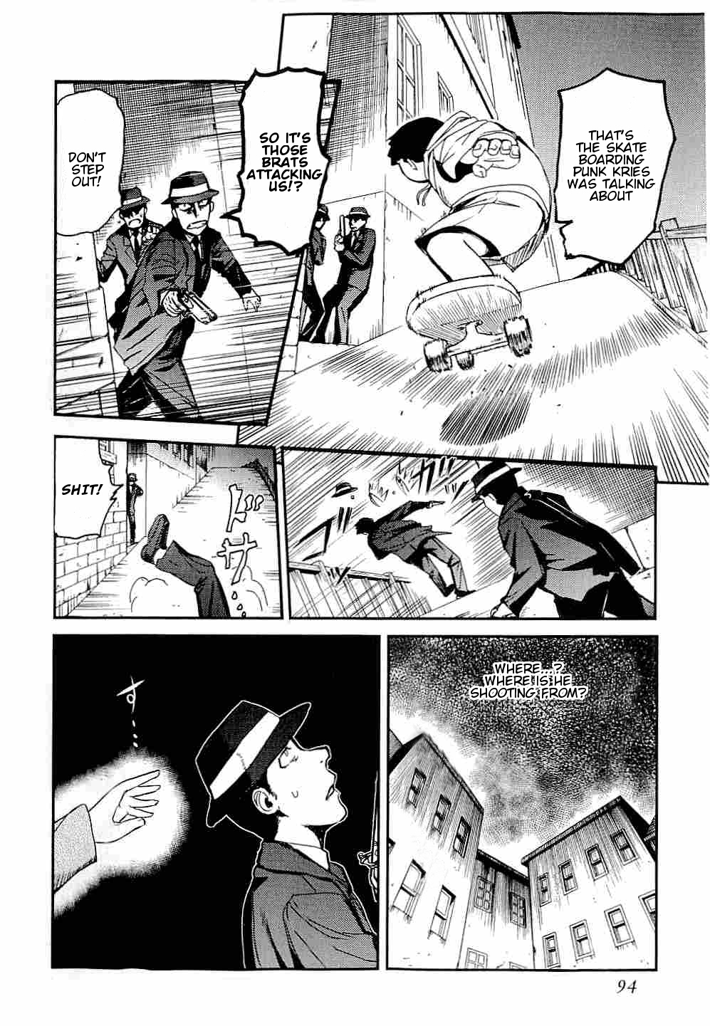Pumpkin Scissors Chapter 42 page 8 - Chapter 42: The Children's War