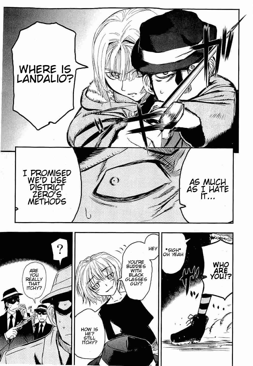 Pumpkin Scissors Chapter 42 page 9 - Chapter 42: The Children's War