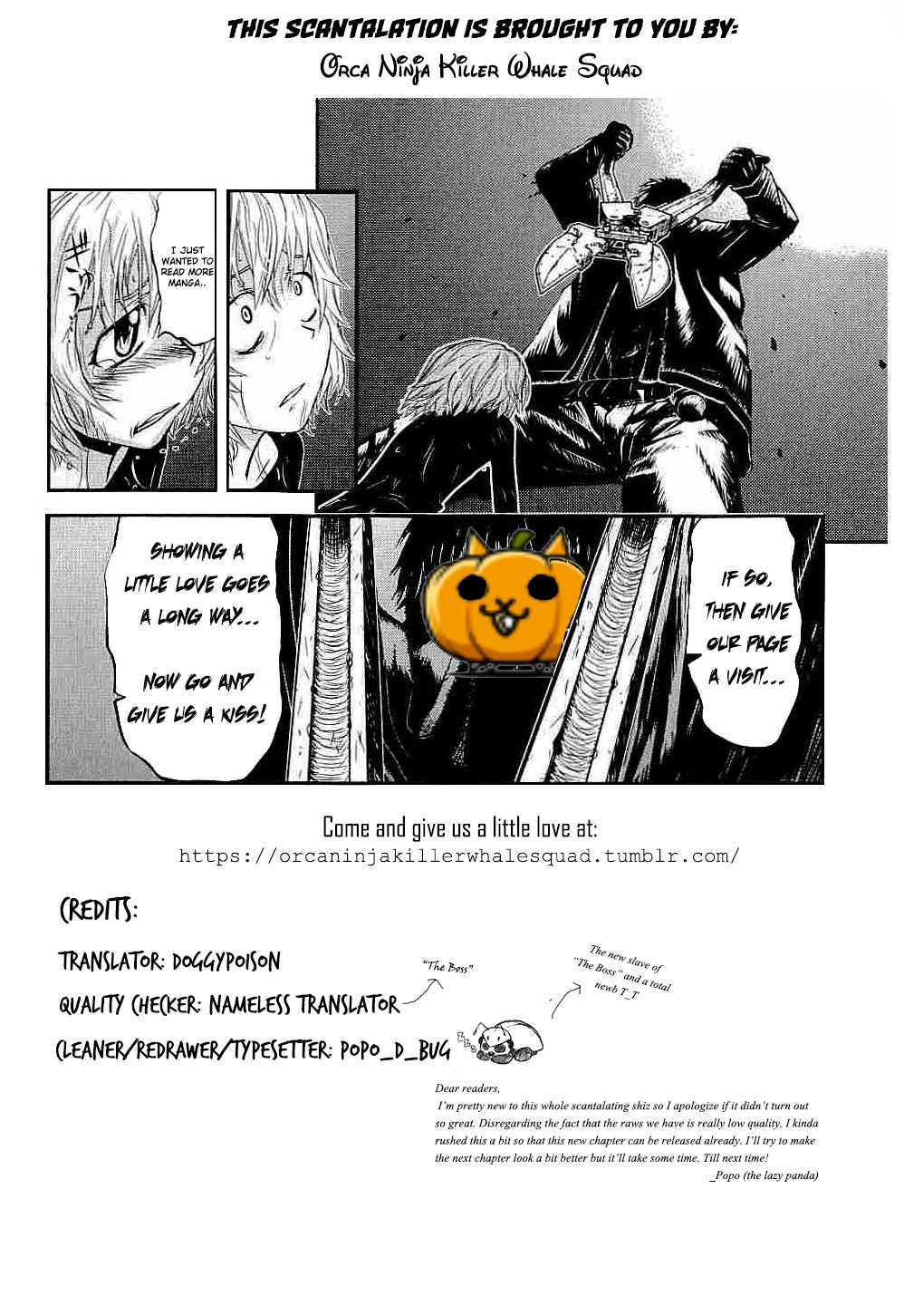 Pumpkin Scissors Chapter 43 page 36 - Chapter 43: The Answer That Arrived -Randall-