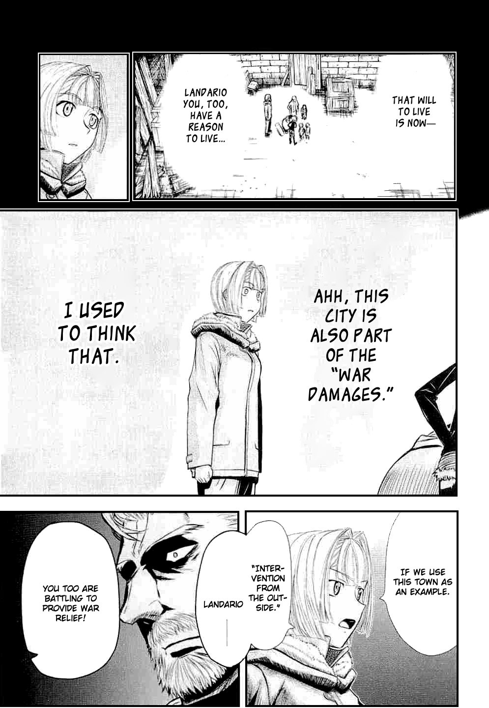 Pumpkin Scissors Chapter 44 page 15 - Chapter 44: The Answer That Arrived -Alice-